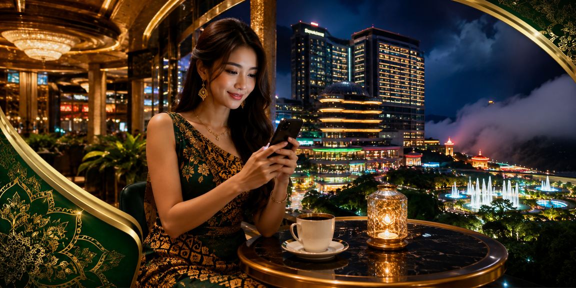 Pengalaman kasino mudah alih di Genting Highlands dengan motif batik